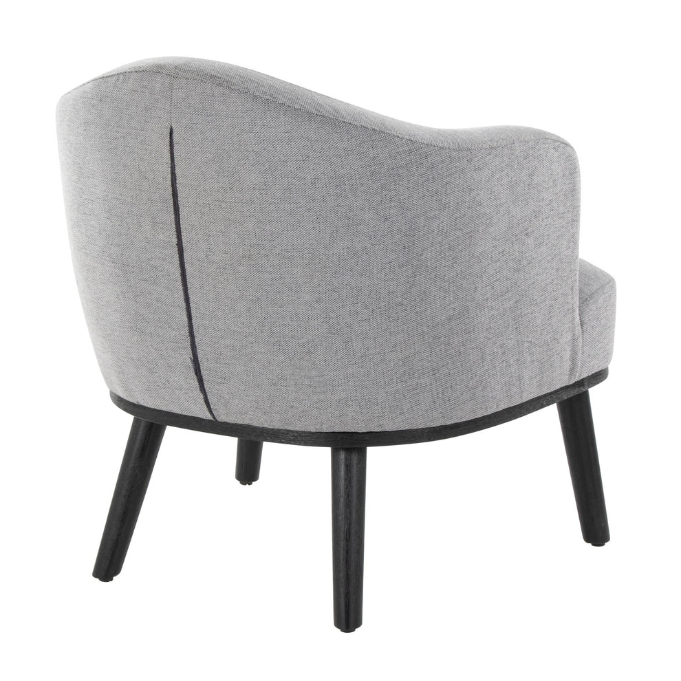 Ahoy Accent Chair Gray By LumiSource | Accent Chairs | Modishstore - 5