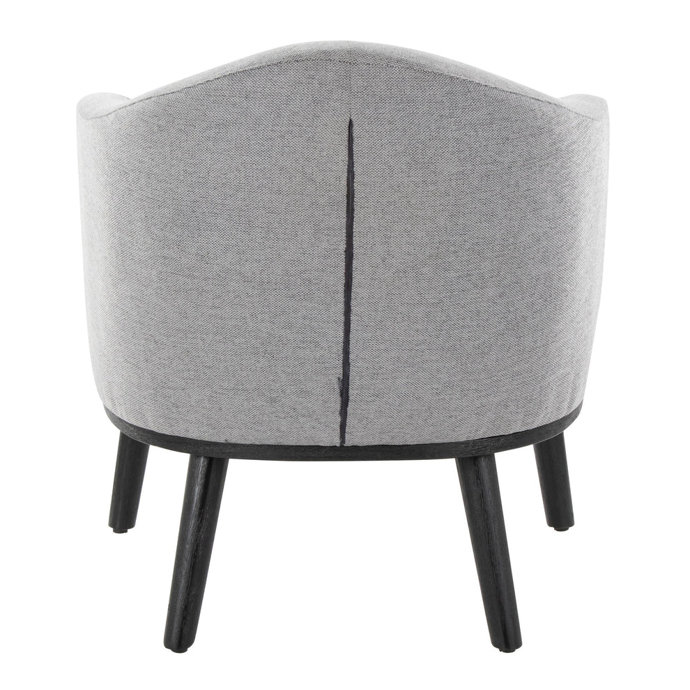 Ahoy Accent Chair Gray By LumiSource | Accent Chairs | Modishstore - 6