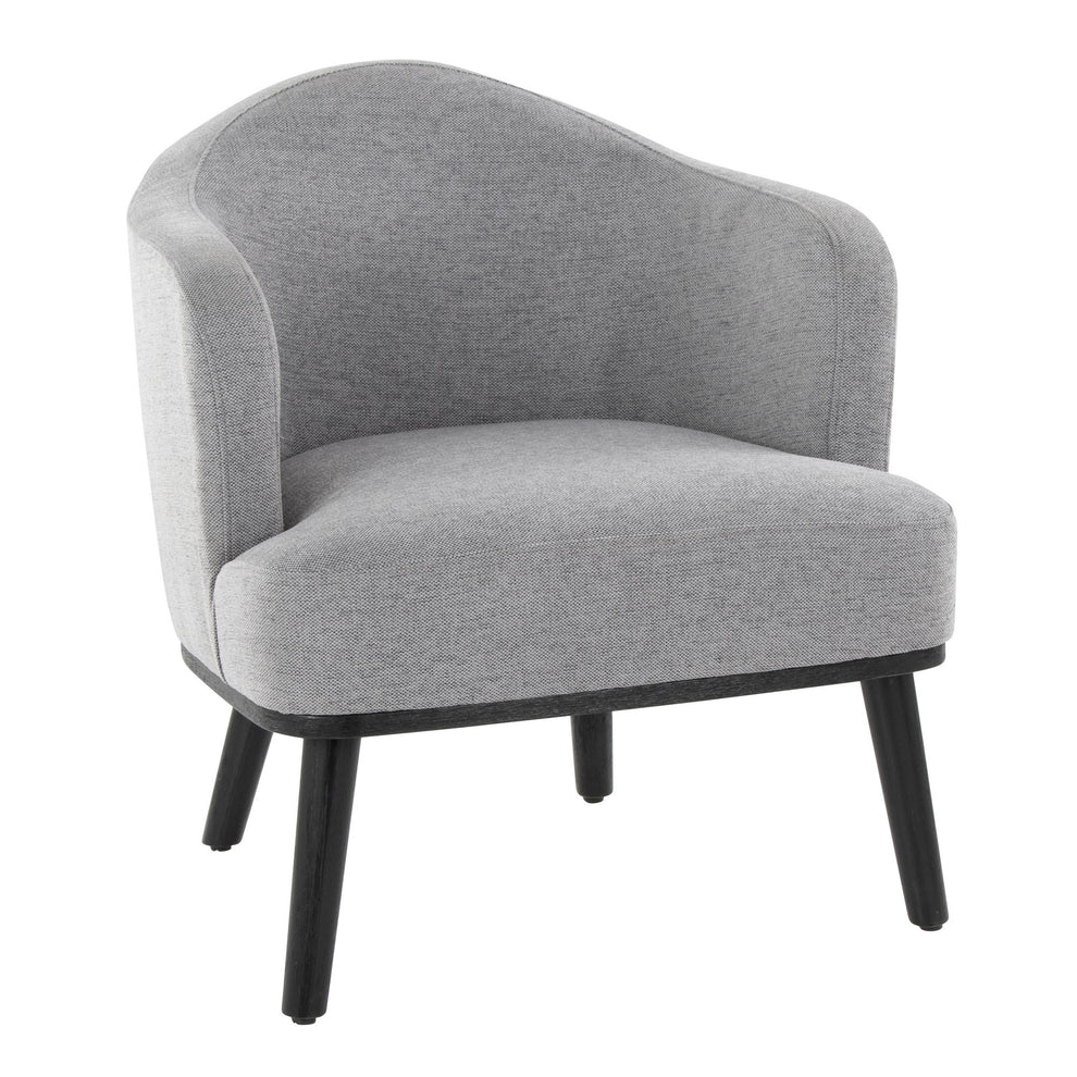 Ahoy Accent Chair Gray By LumiSource | Accent Chairs | Modishstore - 3