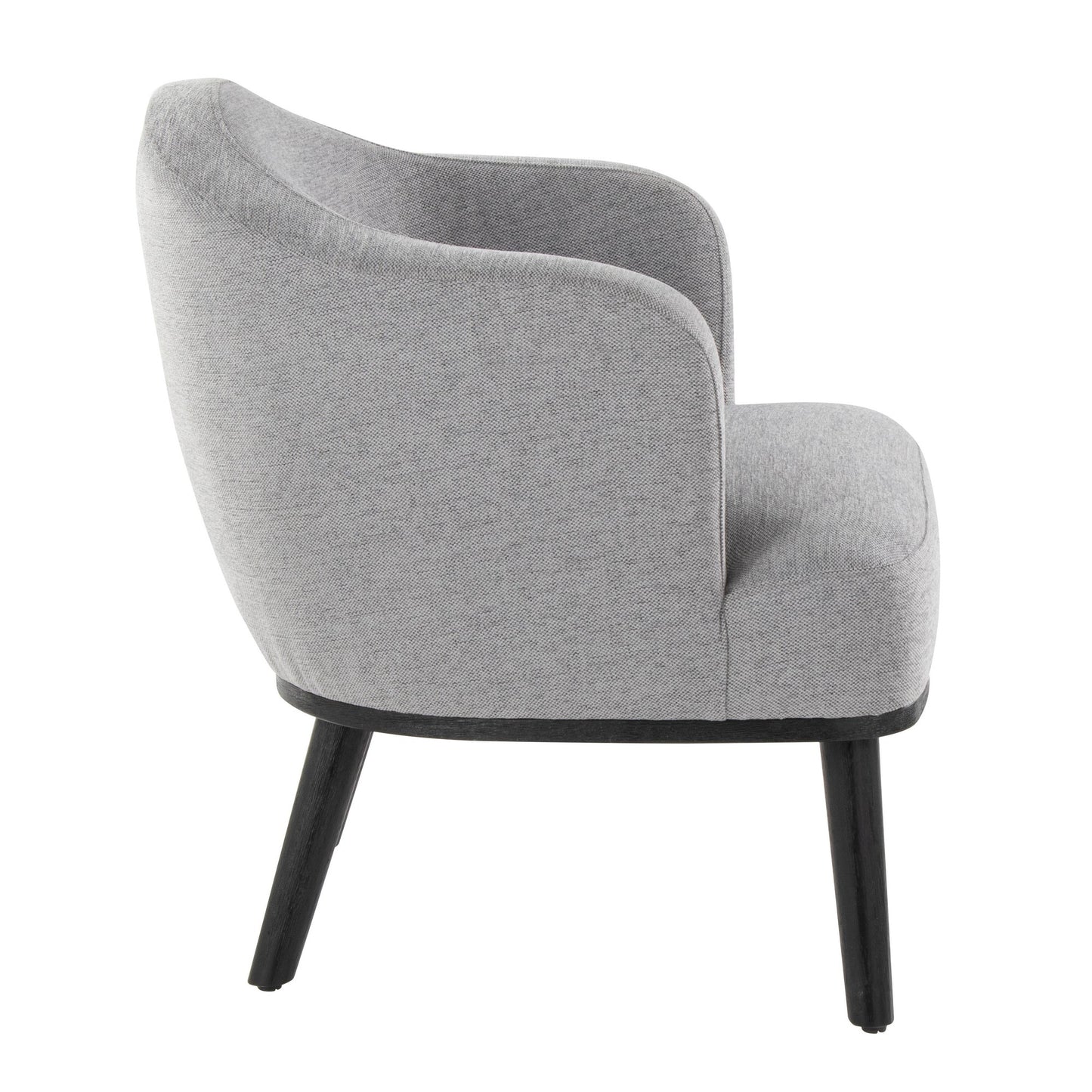 Ahoy Accent Chair Gray By LumiSource | Accent Chairs | Modishstore - 4