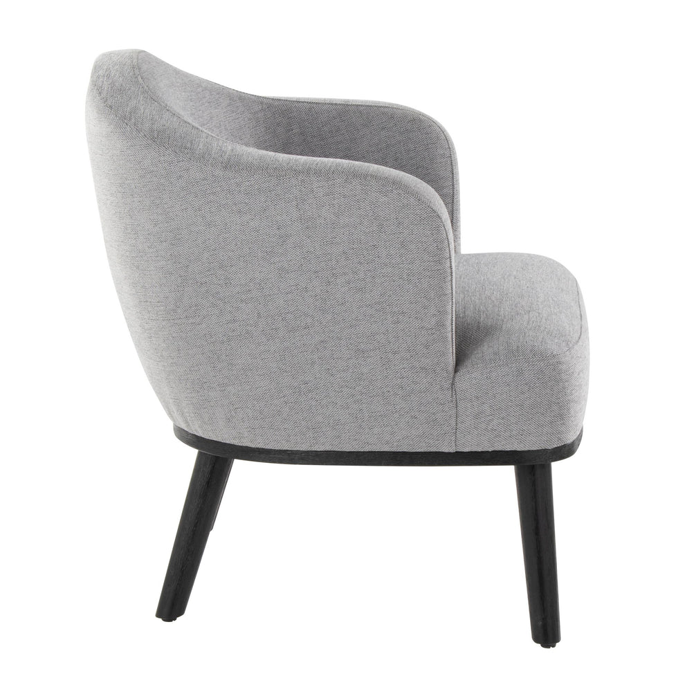 Ahoy Accent Chair Gray By LumiSource | Accent Chairs | Modishstore - 4
