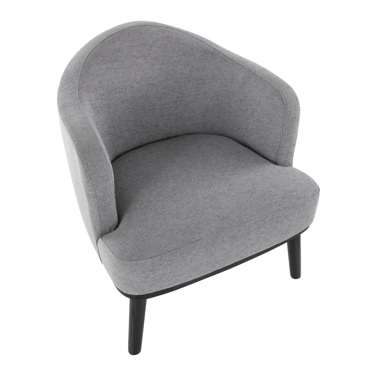 Ahoy Accent Chair Gray By LumiSource | Accent Chairs | Modishstore - 8