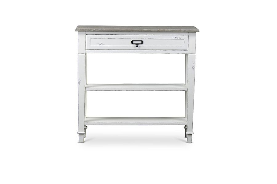 baxton studio dauphine traditional french accent console table 1 drawer | Modish Furniture Store-3