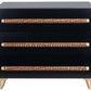 Safavieh Raquel 3 Drawer Chest - Black | Drawers | Modishstore