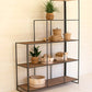 Stair Step Wood And Metal Display Unit By Kalalou | Shelves & Shelving Units | Modishstore