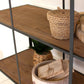 Stair Step Wood And Metal Display Unit By Kalalou | Shelves & Shelving Units | Modishstore - 3