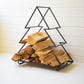 Iron Christmas Tree Firewood Holder By Kalalou | Fireplace Accessories | Modishstore - 3