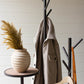 Metal And Wood Coat Rack With Round Shelves By Kalalou | Coat Racks | Modishstore - 5