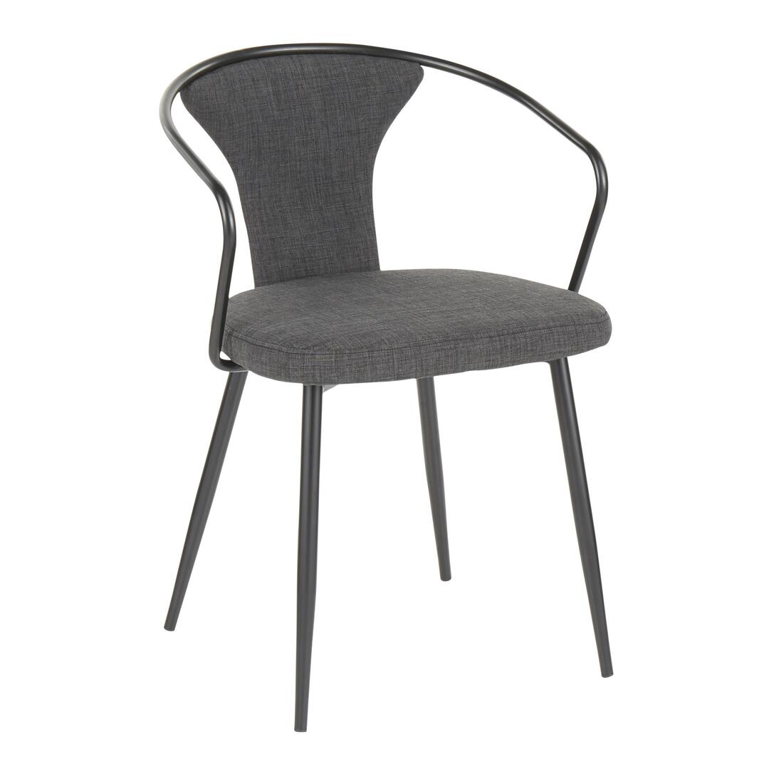 LumiSource Waco Upholstered Chair | Modishstore | Dining Chairs - 8