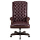 Flash Furniture CI-360-BY-GG High Back Traditional Tufted Burgundy Leather Executive Swivel Office Chair | Office Chairs | Modishstore-2