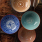 Floral Motif Ceramic Bowls - Medium Set of 4 By Vagabond Vintage | Modishstore | Decorative Bowls-4