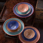 Geometric Print Ceramic Bowls Set of 4 by Vagabond Vintage | Modishstore | Decorative Bowls