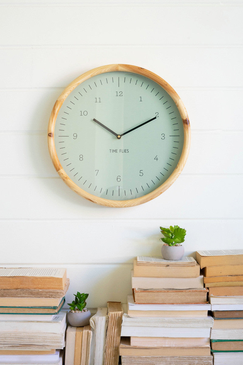 Time Flies Wall Clock By Kalalou | Clocks | Modishstore
