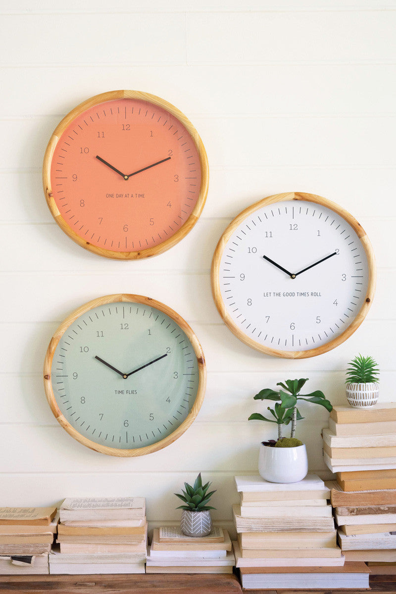 Time Flies Wall Clock By Kalalou | Clocks | Modishstore - 4