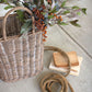 Tall Oval Wicker Baskets Set Of 2 By Kalalou | Modishstore | Bins, Baskets & Buckets