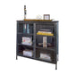 Kalalou Iron And Glass Apothecary Cabinet | Modishstore | Cabinets - 2