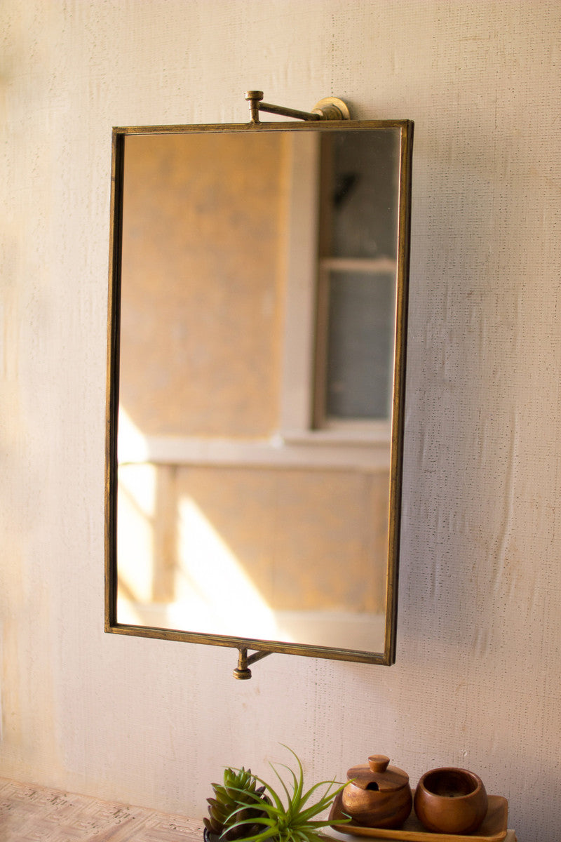 Rectangle Rotating Wall Mirror | Mirrors |  Modishstore 