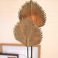 floor lamp with antique gold leaves detail By Kalalou-3