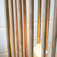 Round Brass & Wood Cylinder Floor Lamp By Kalalou-4