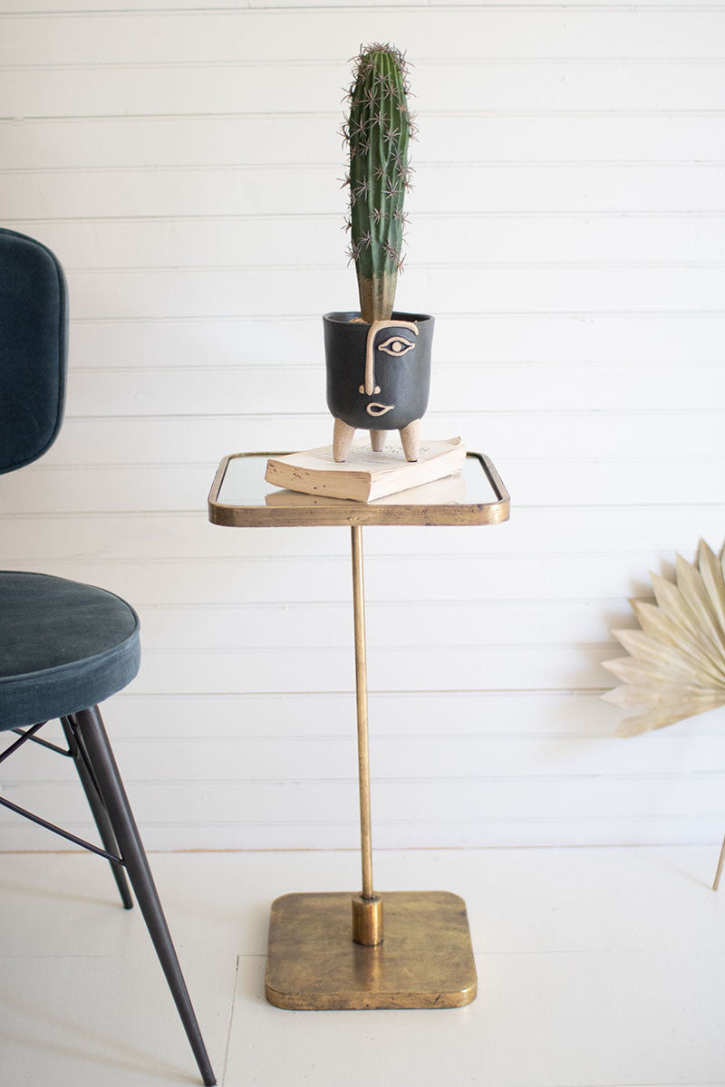 Accent Cocktail Table With Mirror Top By Kalalou-4