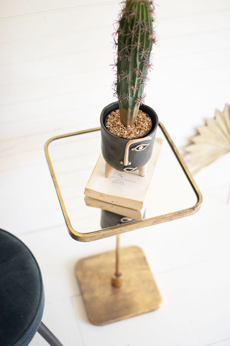 Accent Cocktail Table With Mirror Top By Kalalou-2