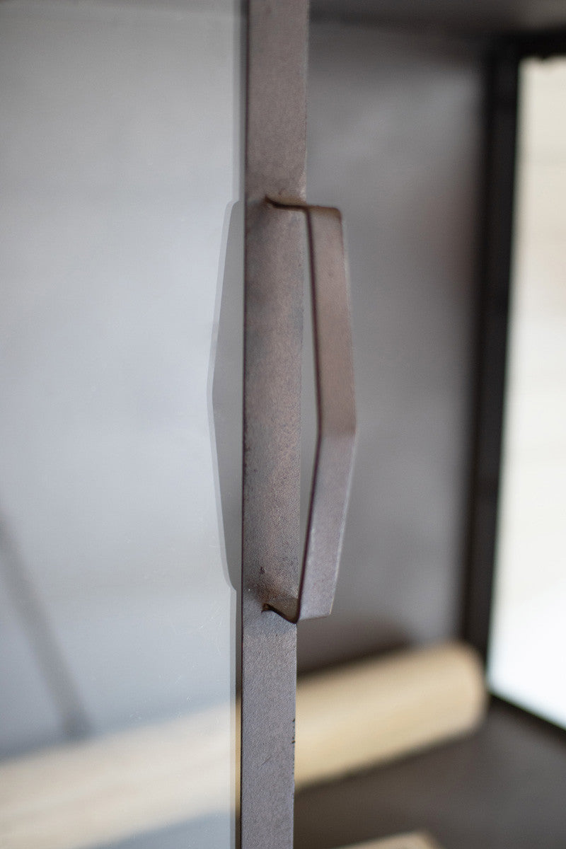 Metal And Glass Cabinet 71" Tall | Cabinets |  Modishstore  - 3