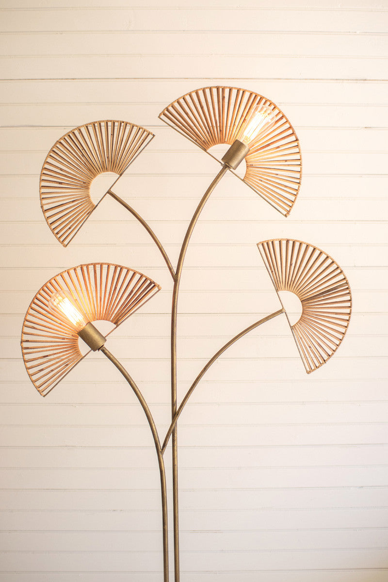 Four Fan Floor Lamp | Floor Lamps |  Modishstore  - 2