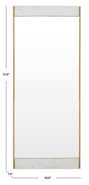 Safavieh Kandi Faux Marble Rect Mirror | Mirrors | Modishstore - 3