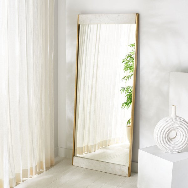 Safavieh Kandi Faux Marble Rect Mirror | Mirrors | Modishstore