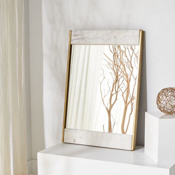 Safavieh Kandi Faux Marble Mirror | Mirrors | Modishstore
