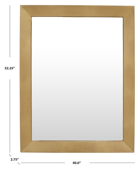 Safavieh Veronika Brass Mirror | Mirrors | Modishstore - 3