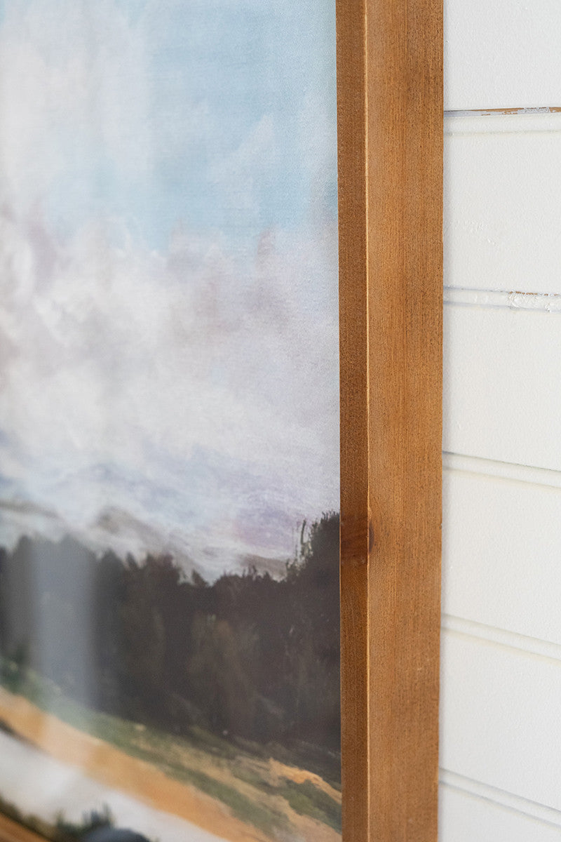 Framed Cloud Print Under Glass | Wall Decor |  Modishstore  - 2