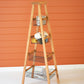 Wooden Ladder With Wire Baskets Display By Kalalou-2