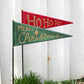 Set 2 Painted Metal Christmas Pennants Yrd Stakes- One Each By Kalalou | Holiday | Modishstore