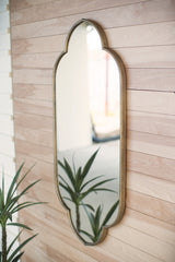 Large Metal Framed Mirror