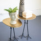 Antique Brass Accent Tables With Bird Legs Set Of 2 By Kalalou | Modishstore | Accent Tables