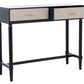 Safavieh Estella 2Drw Console Table - Black | Console Tables | Modishstore - 3