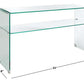 Safavieh Dash Tempered Glass 1 Shelf Console Table - Clear | Console Tables | Modishstore - 4