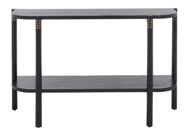 Safavieh Errington Console Table - Black | Console Tables | Modishstore