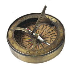 18th C. Sundial & Compass - No Lid by Authentic Models