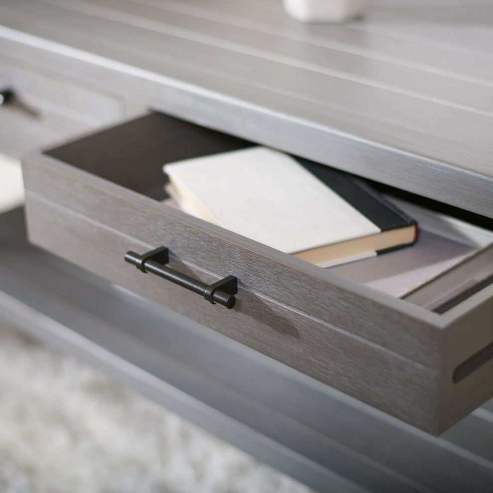 Safavieh Filbert 2 Drawer Coffee Table - White Washed Gray | Coffee Tables | Modishstore - 4