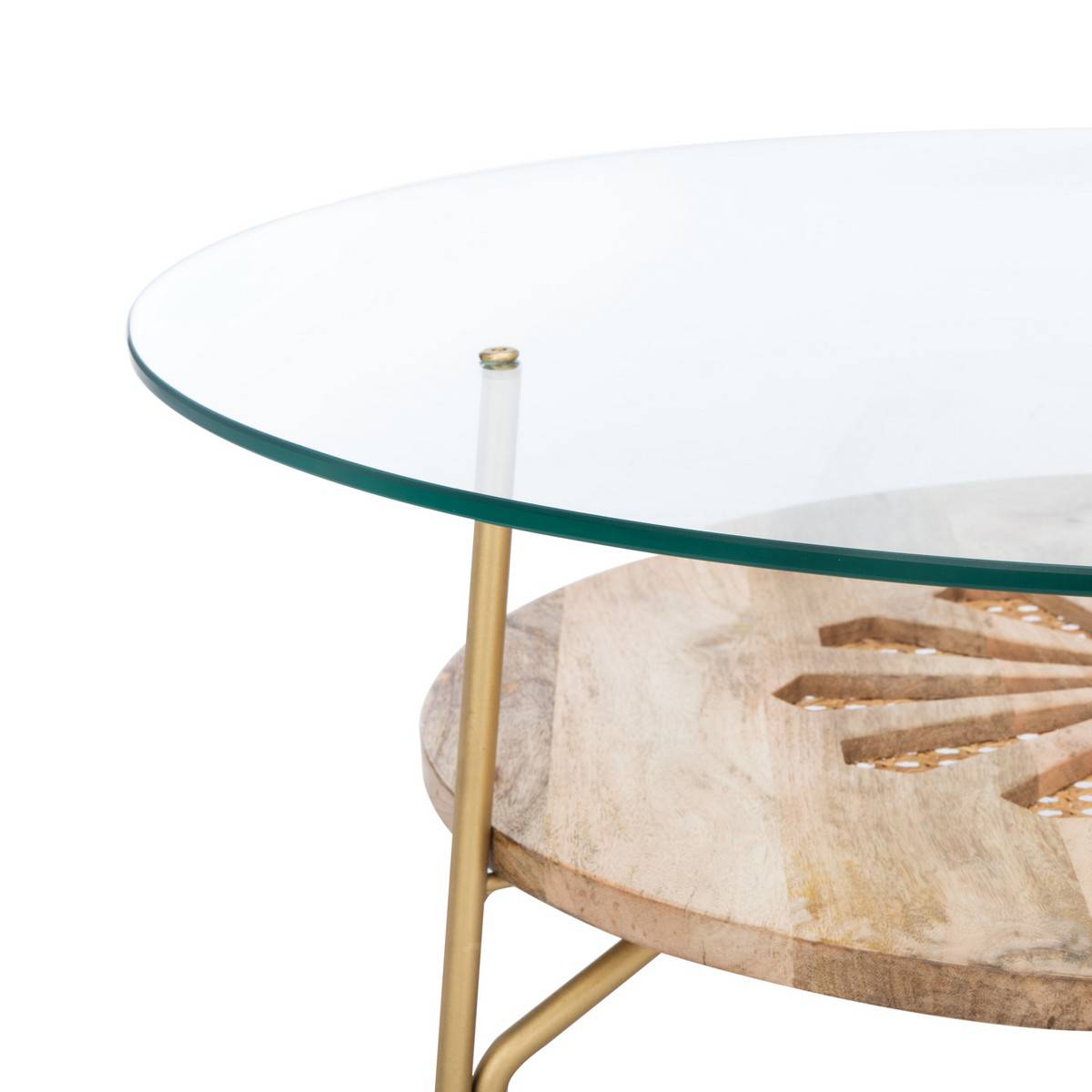 Safavieh Flora Round Coffee Table | Coffee Tables | Modishstore - 3