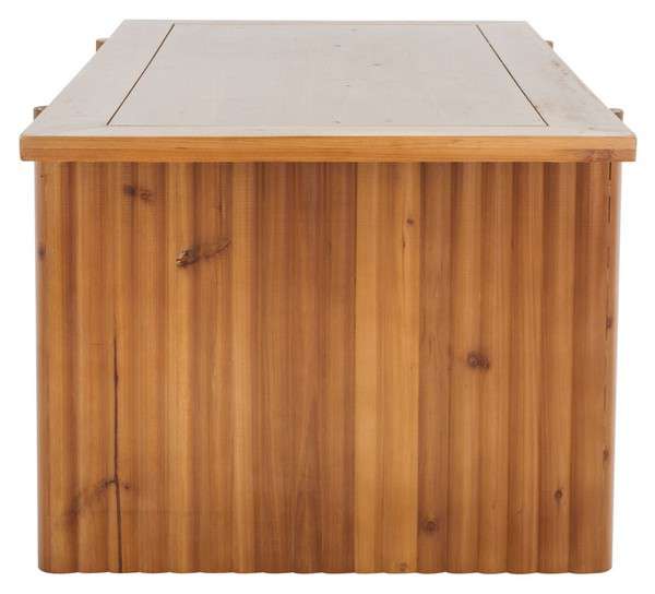 Safavieh Buckley Rectangle Coffee Table - Brown | Coffee Tables | Modishstore - 2