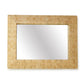 Amanyara Hand Woven Rectangle Rattan Wall Mirror By Two's Company | Mirrors | Modishstore - 2