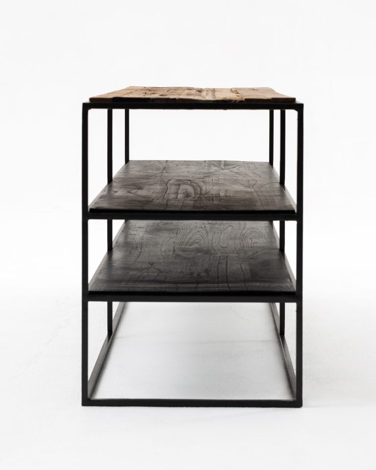 TV Stand Open Shelving 112cm By Novasolo - CPP 18002 | Shelves & Shelving Units | Modishstore - 5