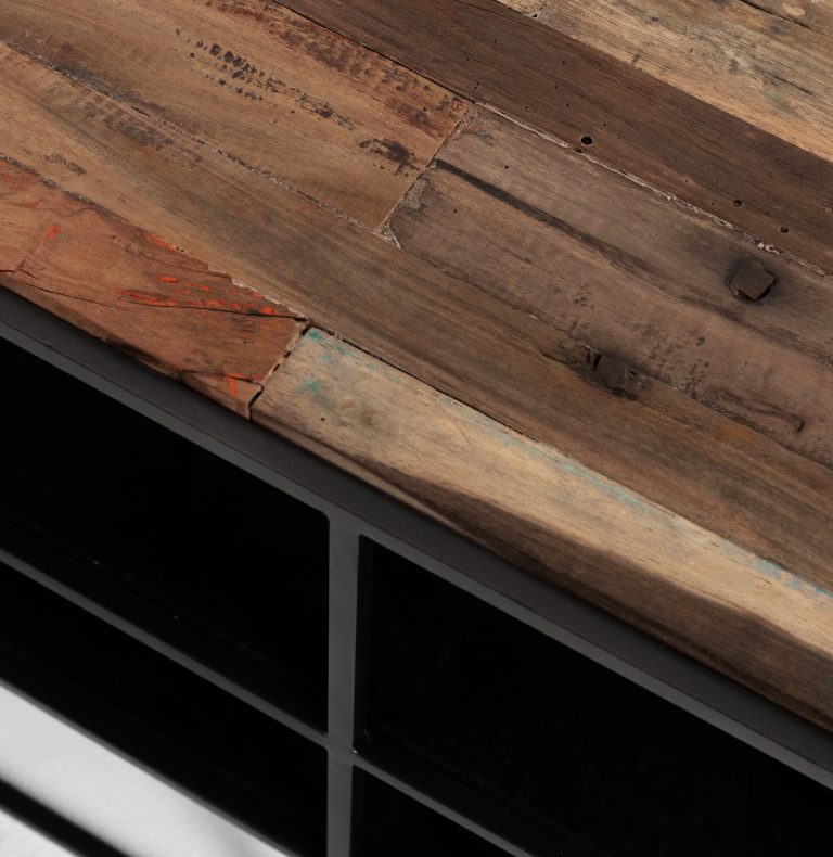 TV Stand Open Shelving 140cm By Novasolo - CPP 18003 | Shelves & Shelving Units | Modishstore - 4