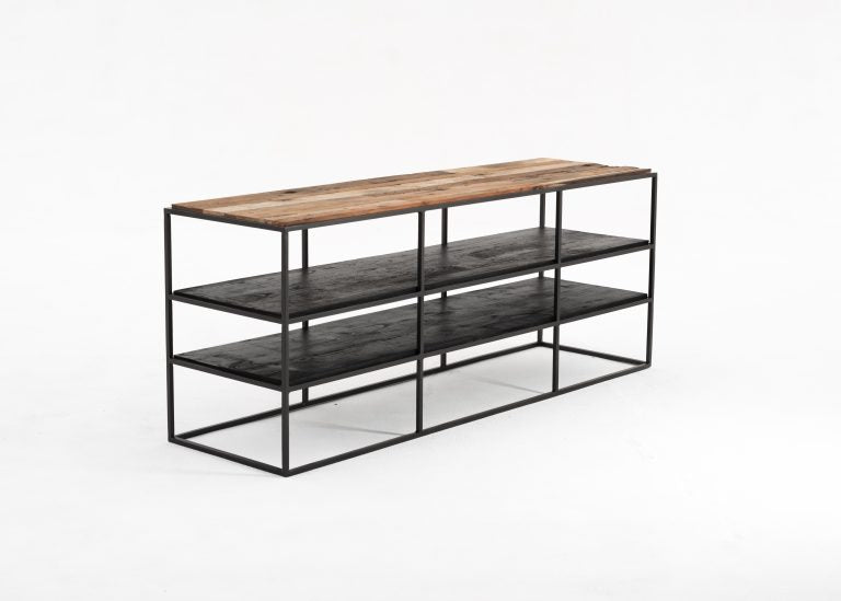 TV Stand Open Shelving 140cm By Novasolo - CPP 18003 | Shelves & Shelving Units | Modishstore - 2