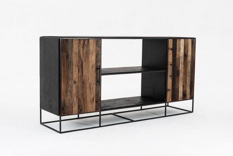 Sideboard 2 Doors Open Shelving By Novasolo - CPP 19006 | Sideboards | Modishstore - 7