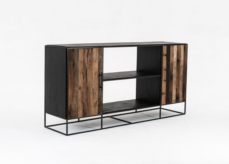 Sideboard 2 Doors Open Shelving By Novasolo - CPP 19006 | Sideboards | Modishstore - 6