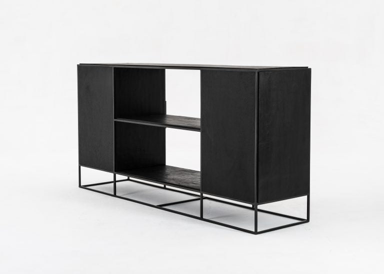 Sideboard 2 Doors Open Shelving By Novasolo - CPP 19006 | Sideboards | Modishstore - 2